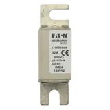32A 690V IEC gR 00/80 SQ. BODY IND. FUSE Wkładka szybka 32A AC 690V DIN 00 30x51x100 mm g 170M2609 E