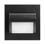 DRACO LED NEW 1,5W, oprawa schodowa podtynkowa, 12VDC, 30lm, 4000K, czarny, innowacyjny sposób monta AD-OS-6164L4/B ORNO