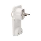 Wtyczka płaska, Uni-Schuko z uchwytem, biała OR-AE-1311/W ORNO