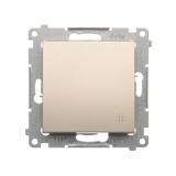 Simon 54 Łącznik krzyżowy 16A 250V zaciski śrubowe złoty mat DW7A.01/44 KONTAKT