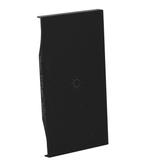 LIVING NOW 'MY HOME' - KLAWISZ Z SYMBOLEM  ŚWIATŁO  - 2 MODUŁY - CZERŃ, Bticino