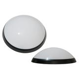 Oprawa oświetleniowa PANTERA czarny pierścień, klosz mleczny, czujnik ruchu, 75W  NOWOŚĆ