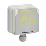 Green:Gniazdo 2P+Z Plexo 090471 LEGRAND