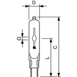 MASTERC CDM-TC Elite 20W/830 G8.5 1CT/12 Lampa wyładowcza