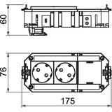 UTC3 G W2 Uniwersalny wspornik Connect