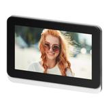 Wideo monitor bezsłuchawkowy, kolorowy, LCD 7", dotykowy, WiFi + APP na telefon, z gniazdem na kartę