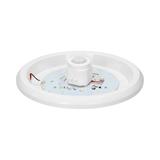 ZONDA LED EMERGENCY 12W/1,2W plafon z czujnikiem ruchu 800lm/80lm IP20 4000K poliwęglan mleczny AD-P