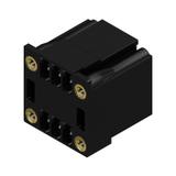 SCD 3.81/06/90F 3.2SN BK BX Wtyki PCB (złącza płyty), 3.81 mm, Liczba biegunów: 6, kąt odejścia: 90° /52szt./ 1973590000 WEIDMÜLLER