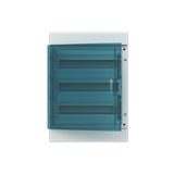 Obudowa MISTRAL65 drzwi przeźroczyste 54M z listwą N+PE