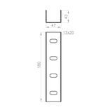 LCT40H40 Łącznik 3,0 mm