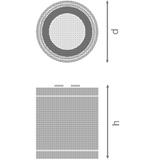Oprawa DOWNLIGHT SURFACE DN 90 P 15W 830 36D IP65 BK