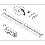 Oprawa liniowa z bezpośrednim i pośrednim rozsyłem światła LINEAR IndiviLED D/I 1200 42W 3000K