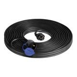 Przedłużacz warsztatowy bryzgoszczelny IP44, 1x2P+Z 30m,kabel gumowy olejoodporny H07RN-F 3x1,5mm2,