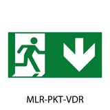 PIKTOGRAM DO OPRAWY MALER WERTYKALNY STRZAŁKA W DÓŁ PO PRAWEJ STRONIE