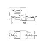 rozgałęźniki typu h