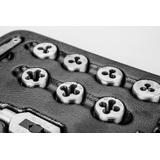 Narzynki i gwintowniki, zestaw 31 szt., wkładka