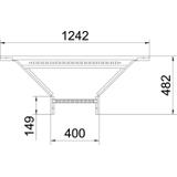 LAA 640 R3 FS Trójnik dostawny drabin kabl.