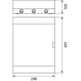 Rozdzielnica natynkowa 2x12 IP40 SRn-24 1.6 46174 OPATÓWEK