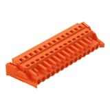 Gniazdo MCS-MIDI Classic 14-biegunowe pomarańczowe raster 5,08mm /25szt./ 231-314/037-000 WAGO