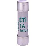 Wkładka topikowa cylindryczna CH10x38 aM 6A 500V 002621005 ETI