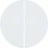 BERKER R.X/1930/Glas KNX RF quicklink Przycisk poczwórny biały 85648139 HAGER