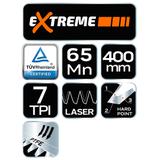 Piła płatnica 400 mm, 7 TPI, PTFE