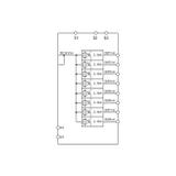 elektroniczne zabezpieczenie 24 V DC 8X 10 A WAGO