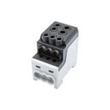 SDB 200 Blok rozdzielczy - dystrybucyjny Al/Cu 80030 SIMBLOCK czarny SIMET