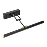 Kinkiet lampa nad lustro RICO LED 7W 770lm 4000K IP44 dł. 40 cm czarna ORNO