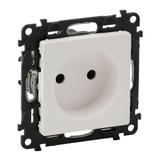 Valena Life Gniazdo Pojedyncze Bez Uziemienia /Z Przesłonami/ Białe 16A – 250 V 753116 LEGRAND