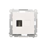 Simon 55 Gniazdo HDMI Biały mat TGHDMI.01/111 KONTAKT