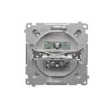 Simon Basic Gniazdo antenowe pojedyncze końcowe satynowy (zastępuje BMAK1.01/..)