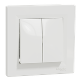 Asfora, łącznik świecznikowy biały