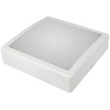 Oprawa oświetleniowa IRYS LED biały pierścień, klosz mleczny b.neutralny 13W, czujnik ruchu