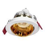 FONDI RC ramka dekoracyjna oprawy punktowej, MR16/GU10 max. 50W, okrągła, stała, aluminiowa, biało-z