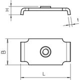 T 6012, NAKRĘTKA RUCH.BEZ ŚRUB M4