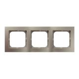 AS Ramka potrójna - kolor satyna light