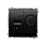 Simon BASIC WMUR-02xxxx-Y011 Regulator temperatury z czujnikiem wewnętrznym, 16A, 230V