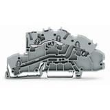 TOPJOBS złączka piętrowa 2,5 mm2 N szara