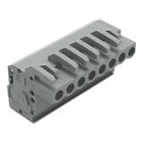 Gniazdo MCS‑MIDI Classic kątowe 8‑biegunowe szare raster 5mm 232‑108/026‑000 WAGO