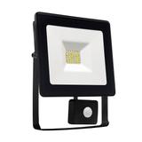 NOCTIS LUX SMD 120st 230V 30W IP44 NW WALLWASHER black with sensor  SLI029026NW_CZUJNIK Spectrum Led