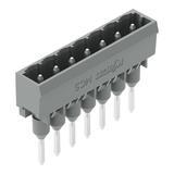 MCS-MIDI Classic wtyk 7-bieg. szary raster 5 mm /100szt./ WAGO