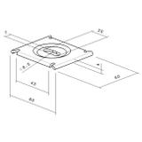 ZACISK 40 MM, OP. 25 SZT, D12351, Cablofil