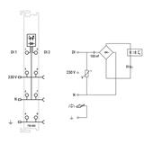 moduł 2DI 230V AC 13mA WAGO