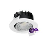 Oprawa sufitowa Downlight typu Spot LED 6W 550lm / all-in 2700/3000/4000K barwa neutralna ściemnialn