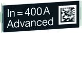 ACB HW2/4 Wtyczka z oznaczeniem znamionowym wyłącznika 400A Advanced