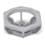 Uchwyt uniwersalny do opaski zaciskowej 100szt. R-SC40-HEX RAWLPLUG