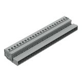MCS-MIDI Classic wtyk 24-bieg. szary raster 5 mm /10szt./ WAGO