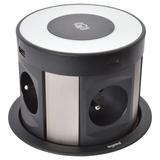 INCARA: TOWER 120 - 4X2P+Z / 2XUSB A / 2XUSB C / ŁADOWARKA INDUKCYJNA - 2,0 M, Legrand