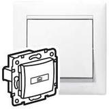 VALENA ŁĄCZNIK HOTELOWY MECHANICZNY BIAŁY 10A-250V~, Legrand